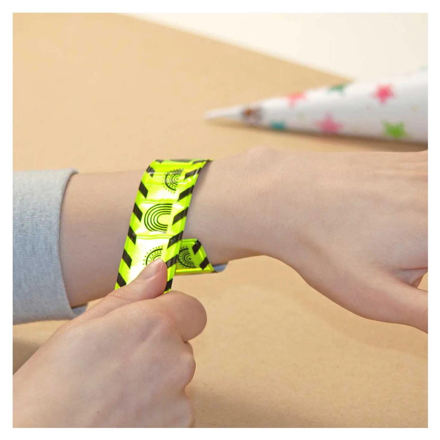 ABC Champions Lineal Snap Armband reflektierend