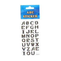 ABC-Sticker Buchstaben & Zahlen