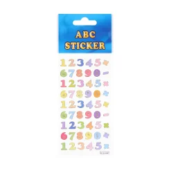 ABC-Sticker Buchstaben & Zahlen