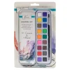 Aquarell-Set mit Pinsel im Etui