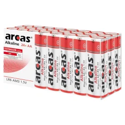 Arcas Batterie AA/LR6, 24 Stück