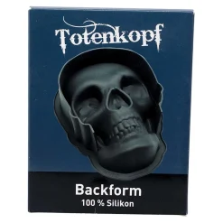 Backform Silikon Totenkopf