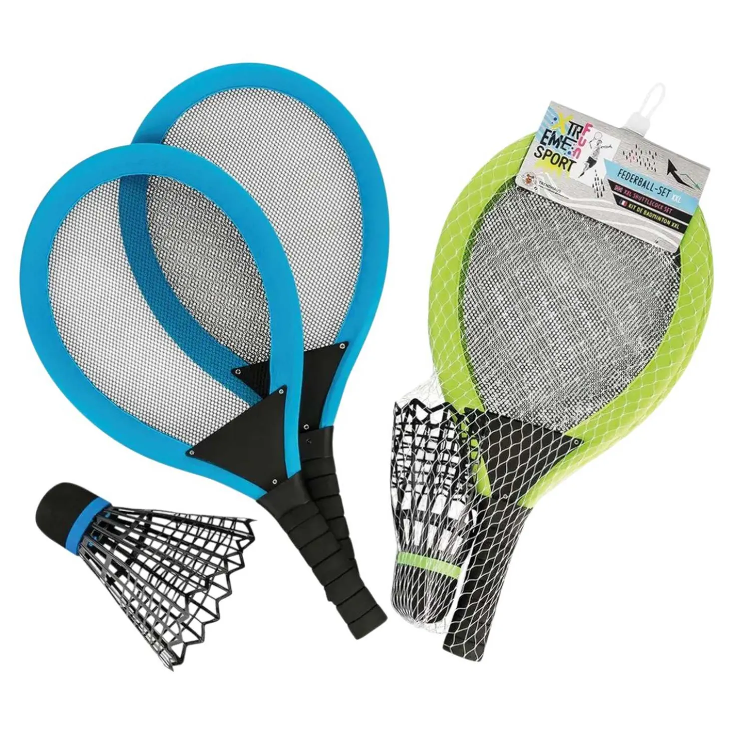 !Badminton-Set Xtreme XXL, 3-teilig
