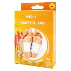 Bambus Pads Vital Ingwer, 10 Stück