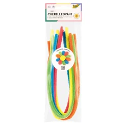 Basteldraht neon Chenille
