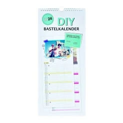 Bastel-/Fotokalender 2024 45x20cm