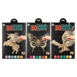 Bastelset 3D Puzzle Holz