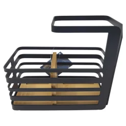 Besteckhalter Metall Holz