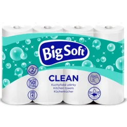 Big Soft Classic Küchenrollen, 2-lagig, 4 Rollen