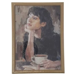 Bilderrahmen eiche, 13 x 18 cm