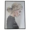 Bilderrahmen, schwarz, 50 x 70 cm