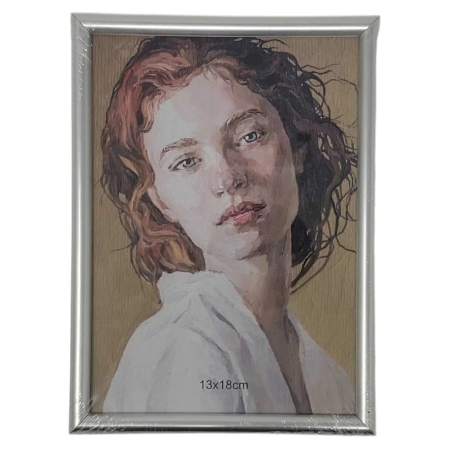 Bilderrahmen, silber, 13 x 18 cm