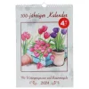 Bildkalender 2026 Garten Blumen Bauernregeln oder 100-jähriger Kalender 4fach