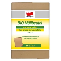 Bio-Müllbeutel Papier 10 l, 10 Stück