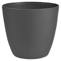 Blumenübertopf Ella, anthrazit, Ø = 18 cm