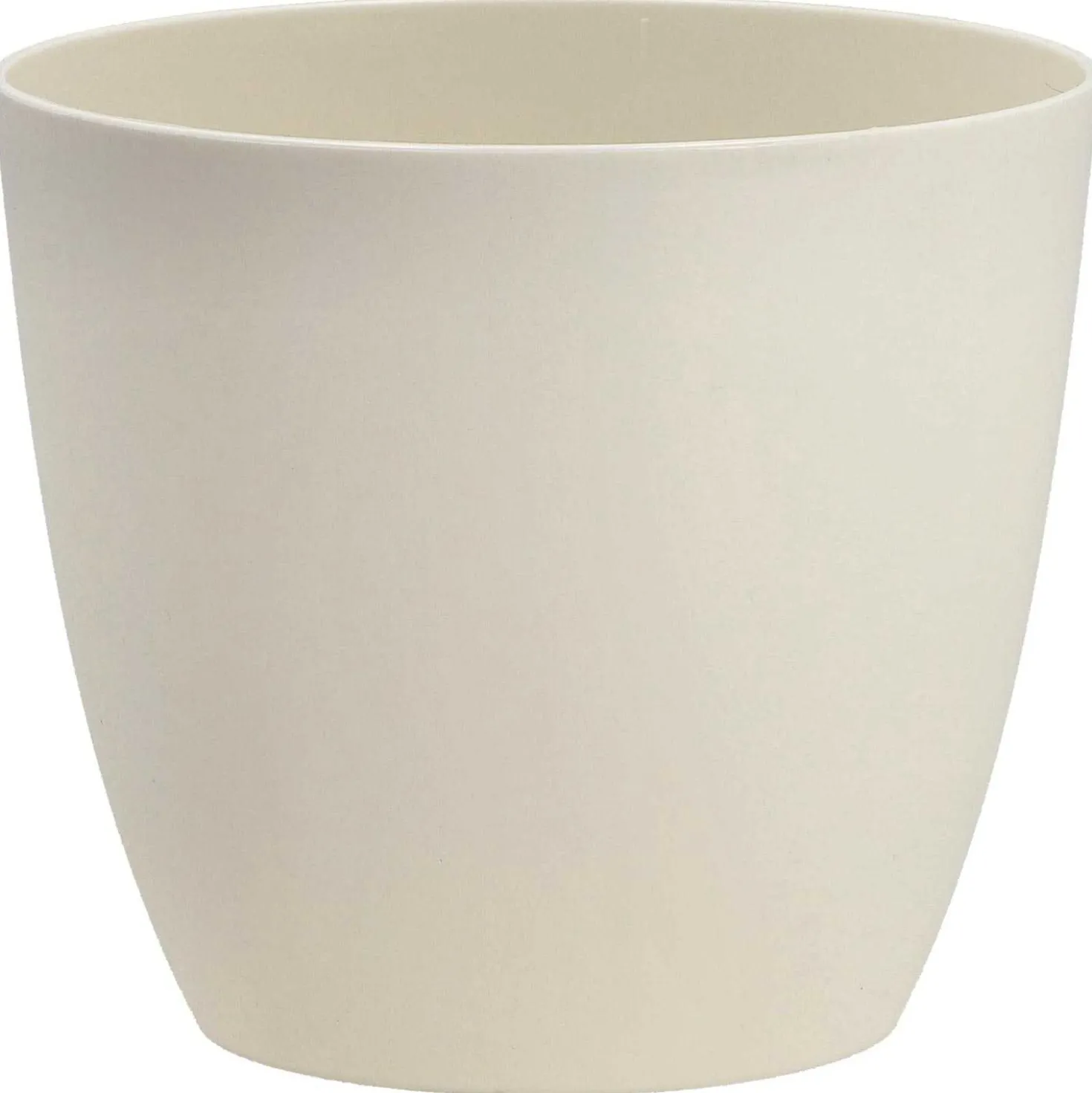 Blumenübertopf Ella, weiß, Ø = 13 cm