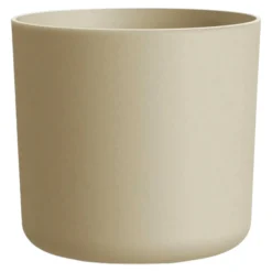 Blumentopf Lora aschgrau, 14 cm