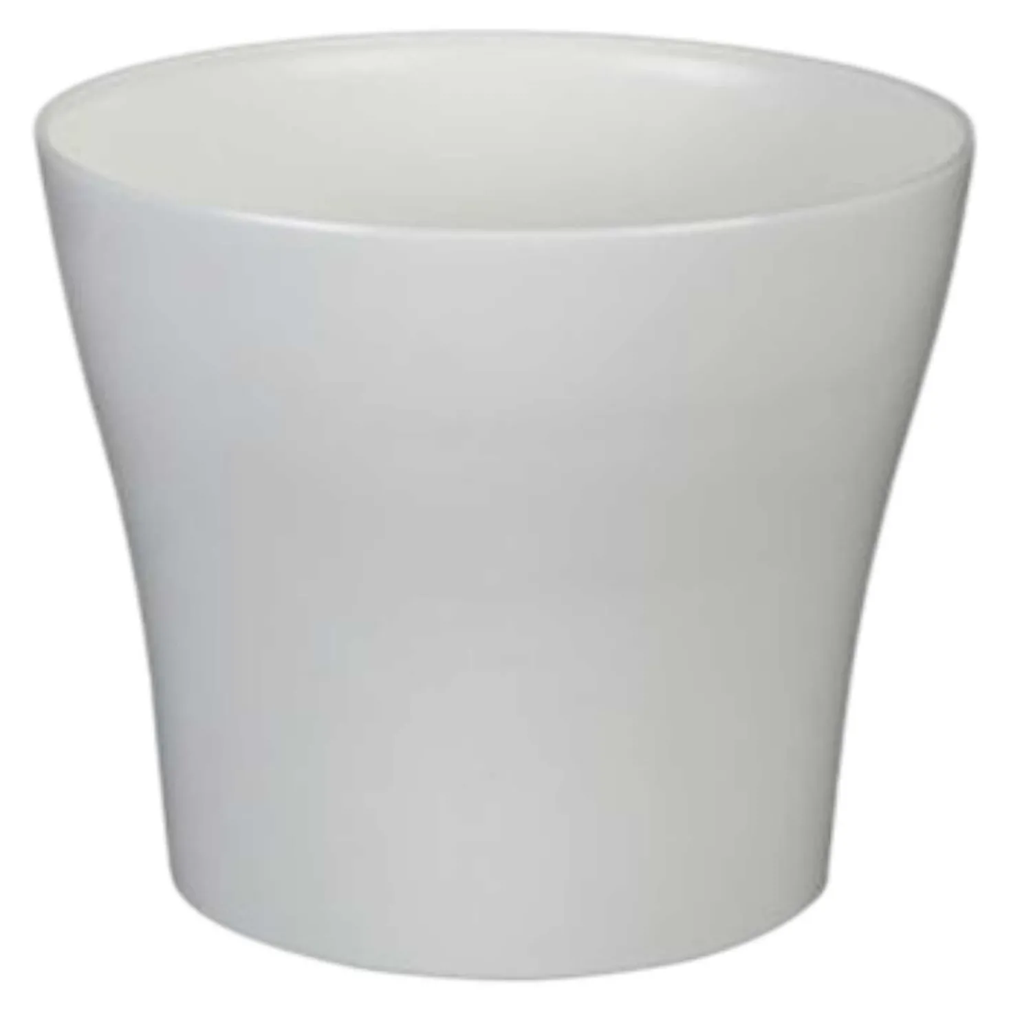 Blumentopf Tulipan, weiß, Ø = 15 cm