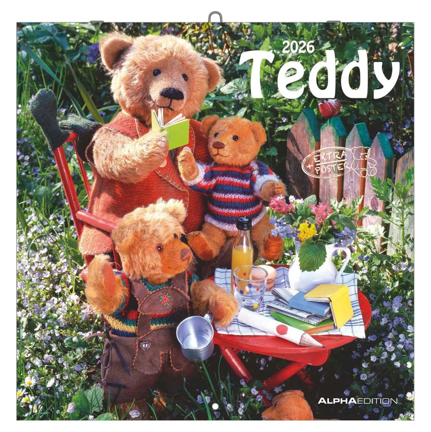 Broschürenkalender 2026 Teddy