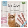 Bubimex Katzensnack Sticks Lachs und Forelle, 6 Stück
