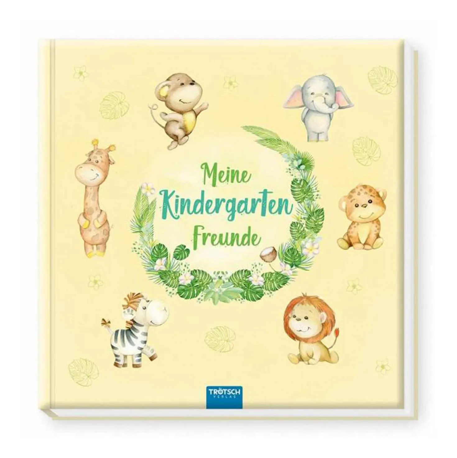 Buch Kindergarten-Freunde im Dschungel-Design