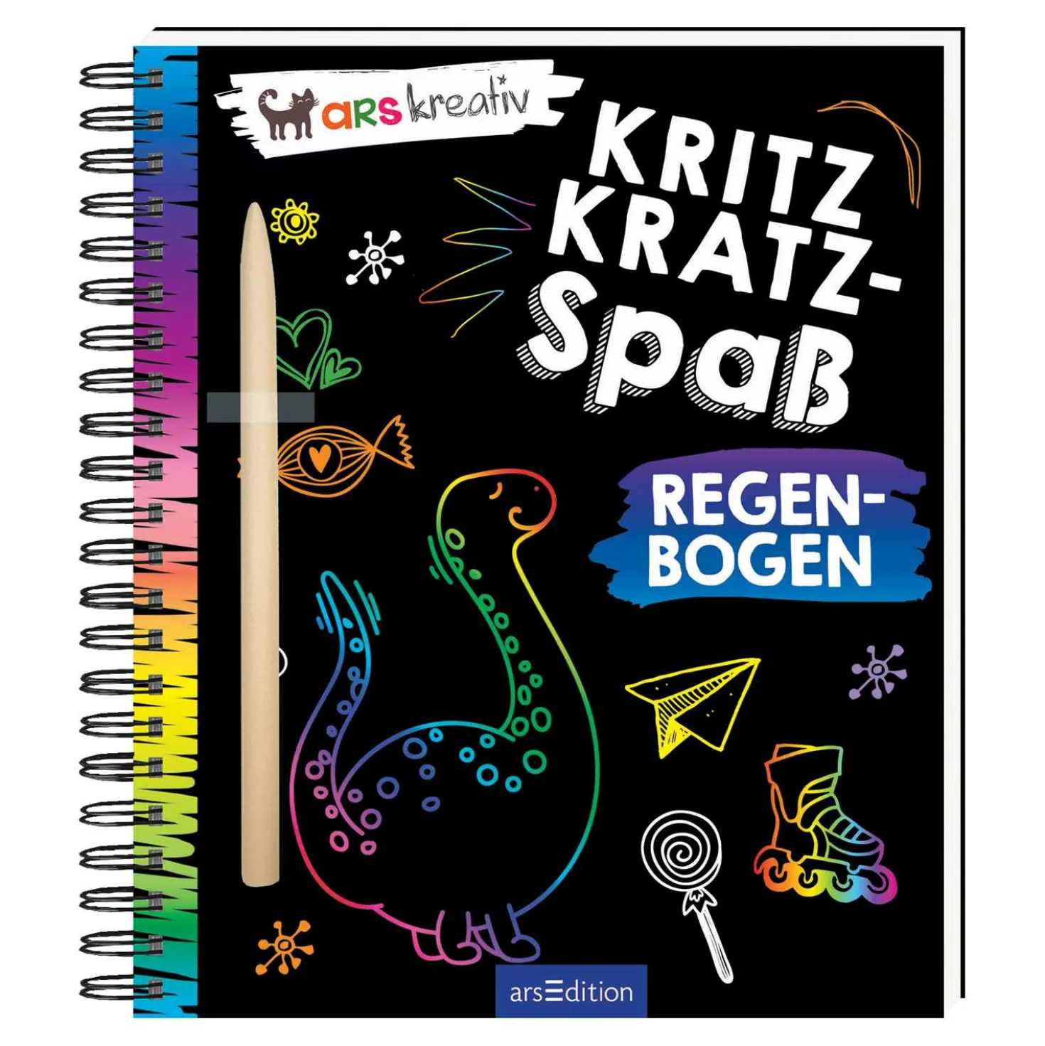 Buch Kratzbilder, 18 Seiten