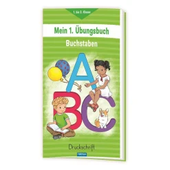 Übungsbuch Druckbuchstaben 24 Seiten