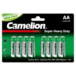 Camelion AA/R6 Batterie Super Heavy Duty 1,5V, 8 Stück