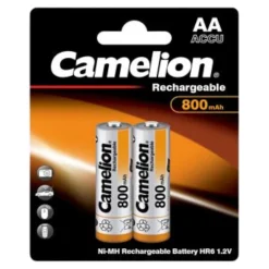 Camelion Batterie Akku AA/R6, 2 Stück