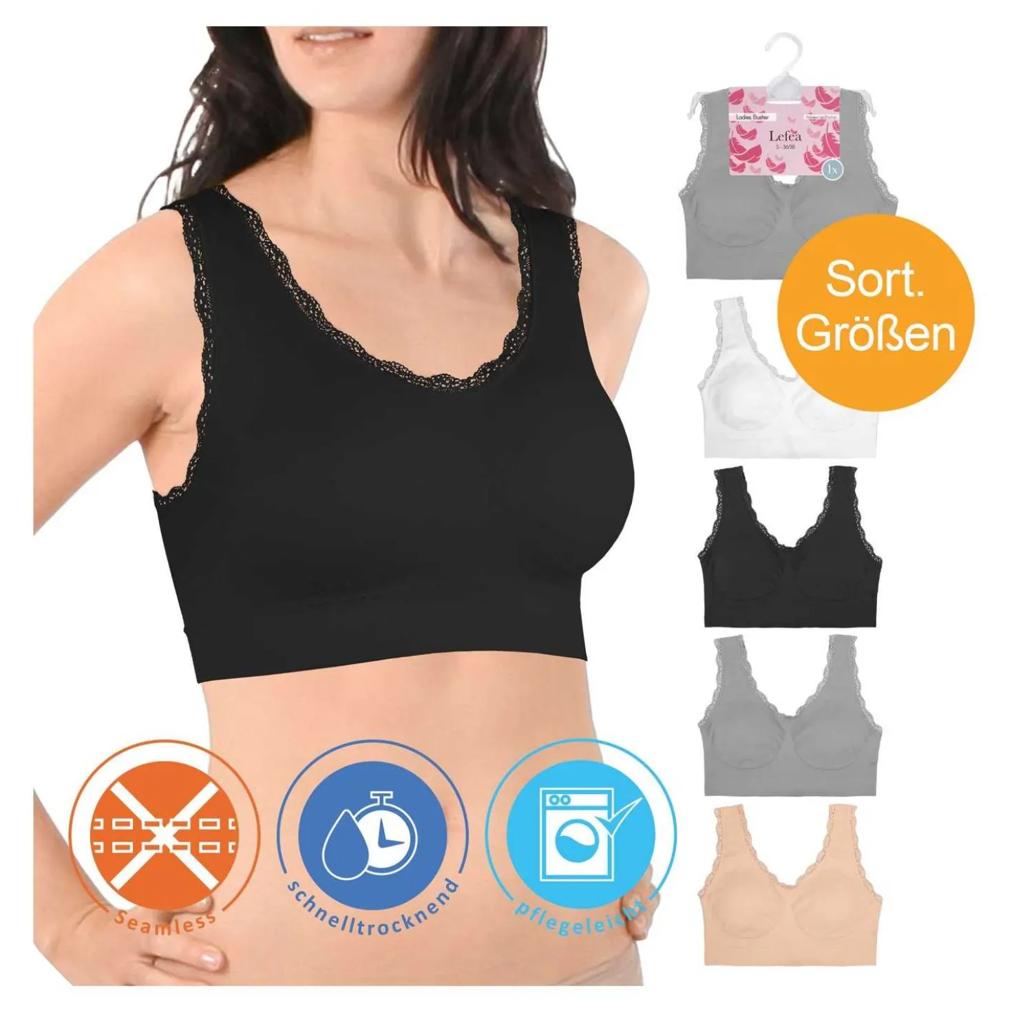 Damen Bustier g S-XL