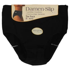 Damen Slip Microfaser uni