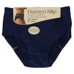 Damen Slip Microfaser uni