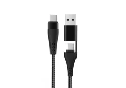 Daten/Ladekabel USB TypC, 2in1