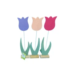 Deko Tulpen Filz, 34 cm