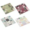 Designpapier 25x25 verschieden Motive, 24 Blatt