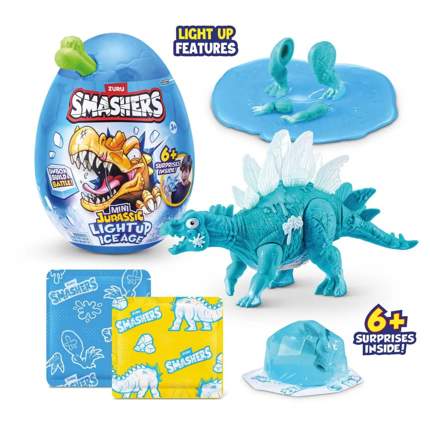 Dino Smashers Mini Jurassic Light up