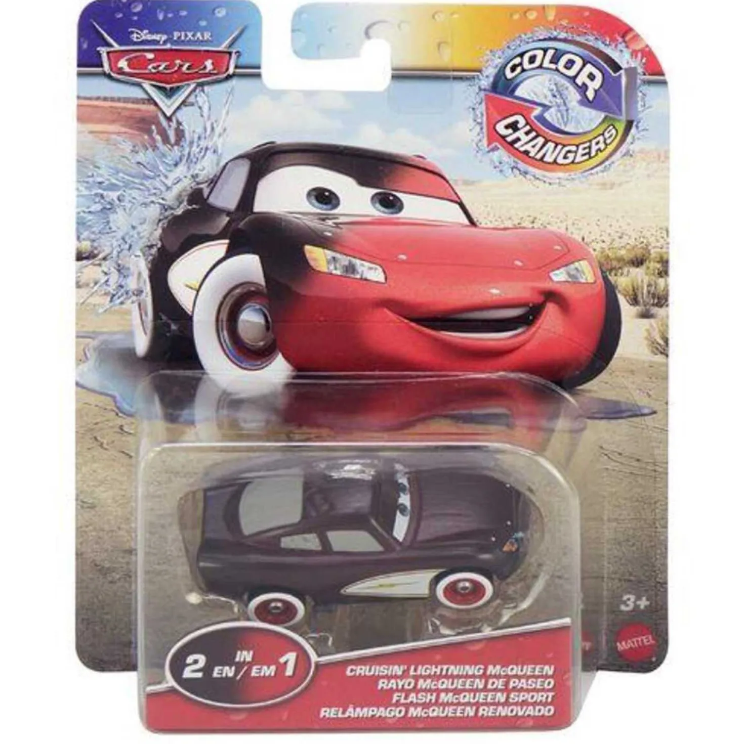 Disney Auto Cars mit Farbwechsel