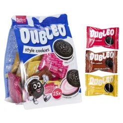 Doppelkekse Erdbeer Schoko Vanille, 118 g