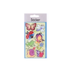 3D-Sticker Tiere beglimmert