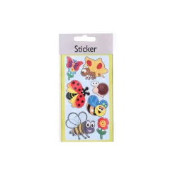 3D-Sticker Tiere beglimmert