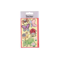 3D-Sticker Tiere beglimmert