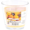 Duftkerze im Glas, Duft: Orange, Höhe 7,5 cm