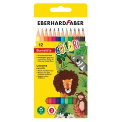 Eberhard Faber Buntstifte, 12 Stück