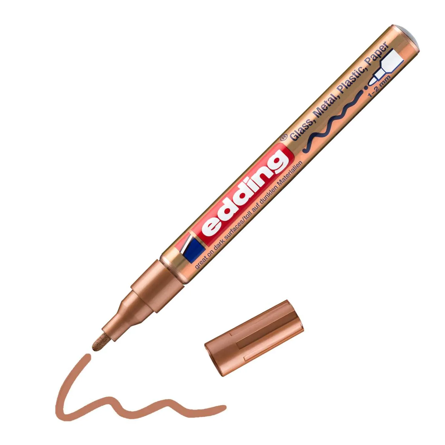 Edding Glanzlack-Marker 751 Kupfer