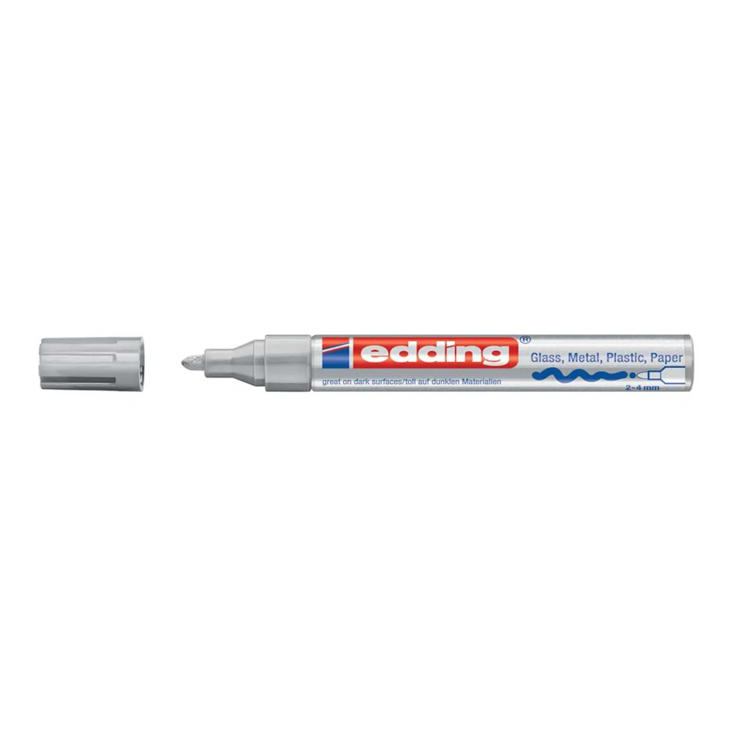 Edding Glanzlack-Marker 750 silber
