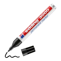 Edding Permanentmarker 3000, schwarz