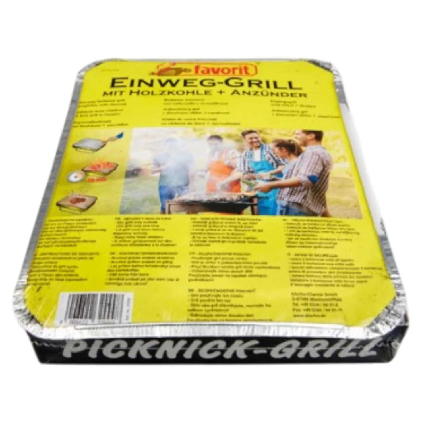 Einweggrill favorit