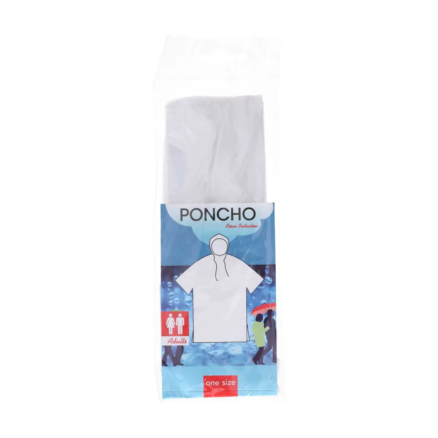 Einweg Regenponcho