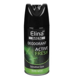 Elina Deospray Men Active Fresh, 150 ml
