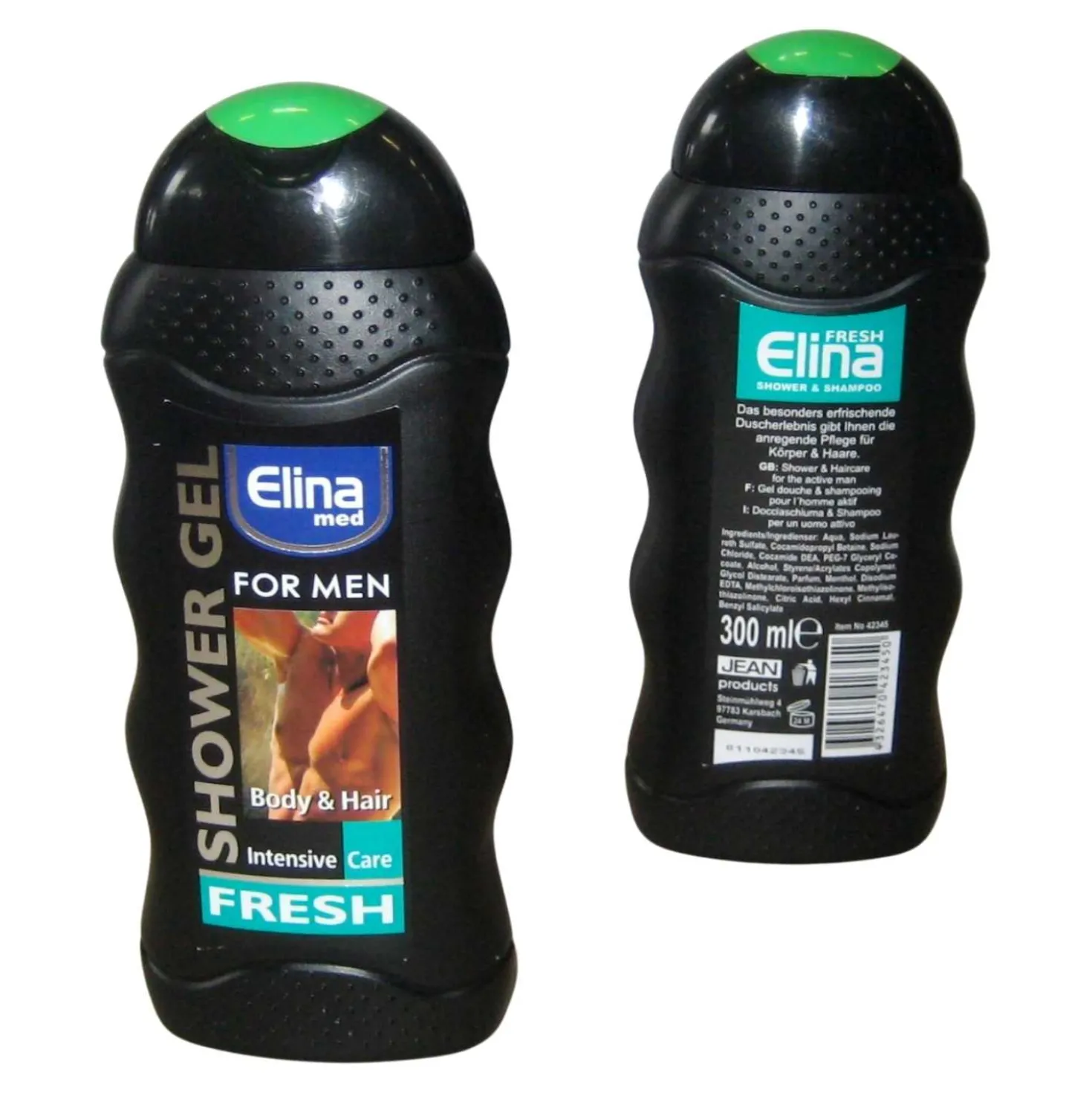Elina Showergel+Shampoo Men Fresh